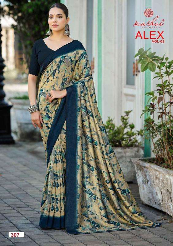Kashvi alex vol-3 indian wholesale market saree