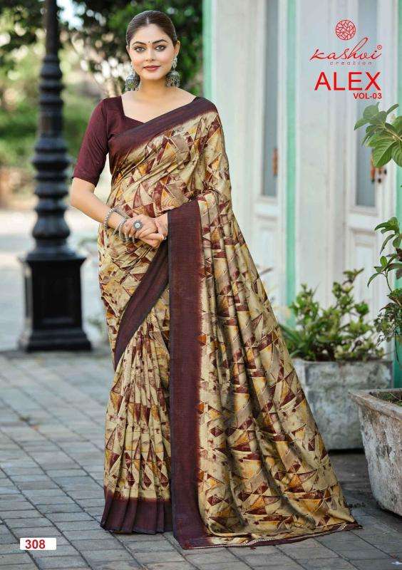 Kashvi alex vol-3 indian wholesale market saree