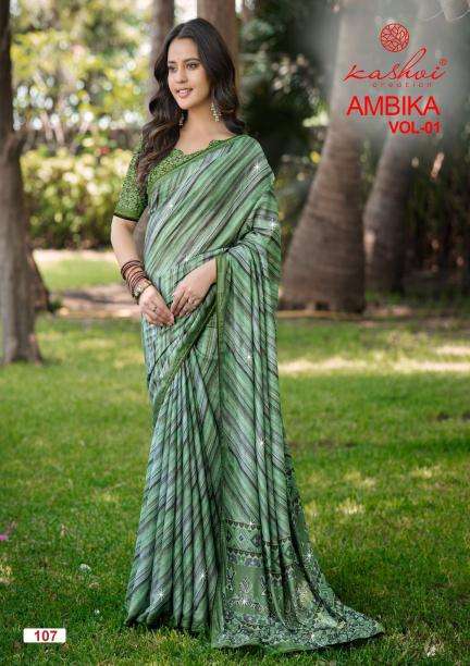 Kashvi ambika vol 1 biggest wholesale saree market in india
