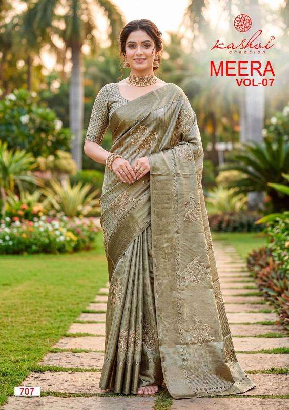 Kashvi meera vol 7 best wholesale saree market in india