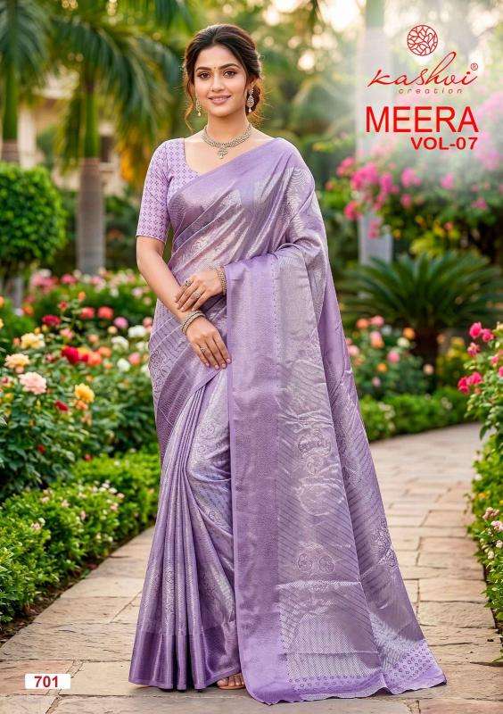 Kashvi meera vol 7 best wholesale saree market in india