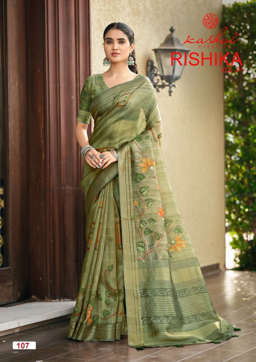 Kashvi Rishika Vol 1 wholesale saree dealers india