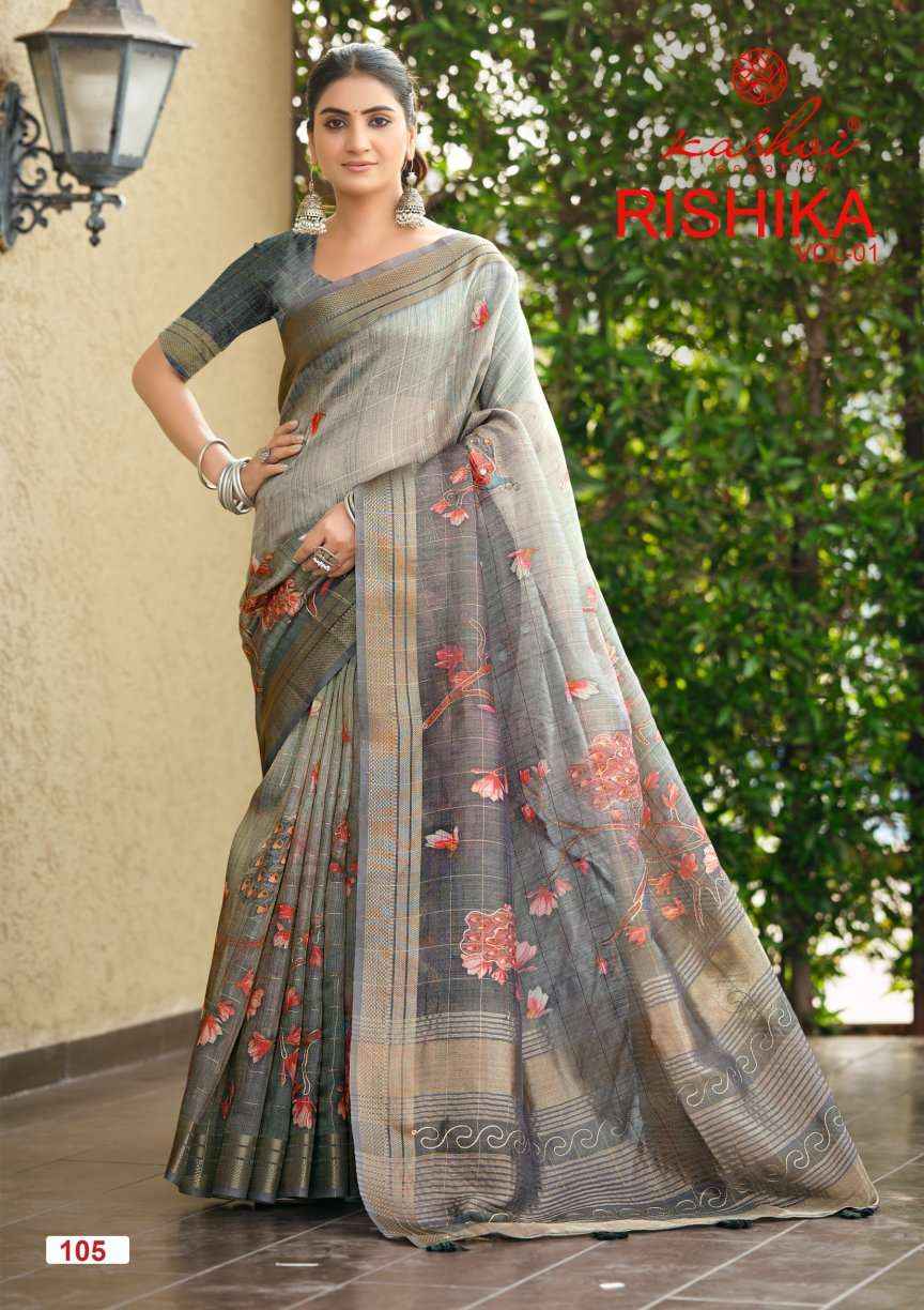 Kashvi Rishika Vol 1 wholesale saree dealers india