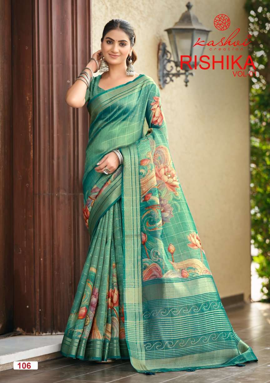 Kashvi Rishika Vol 1 wholesale saree dealers india