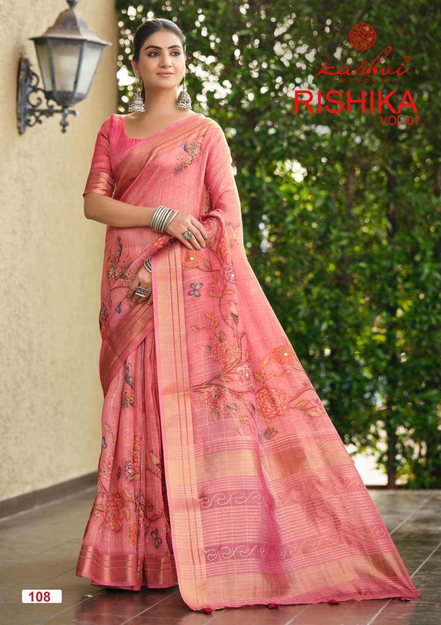 Kashvi Rishika Vol 1 wholesale saree dealers india