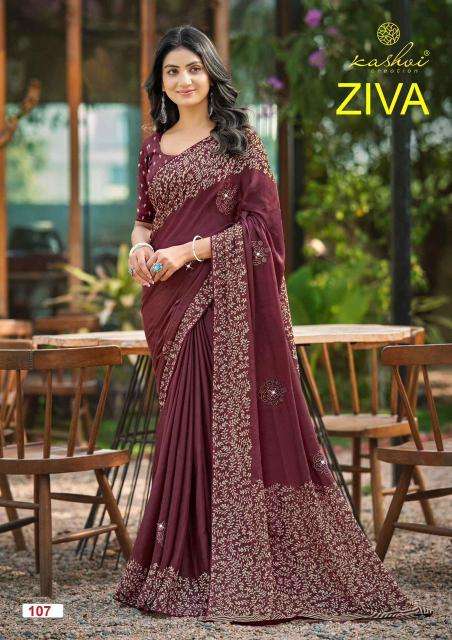 Kashvi ziva vol 1 online wholesale saree market in surat