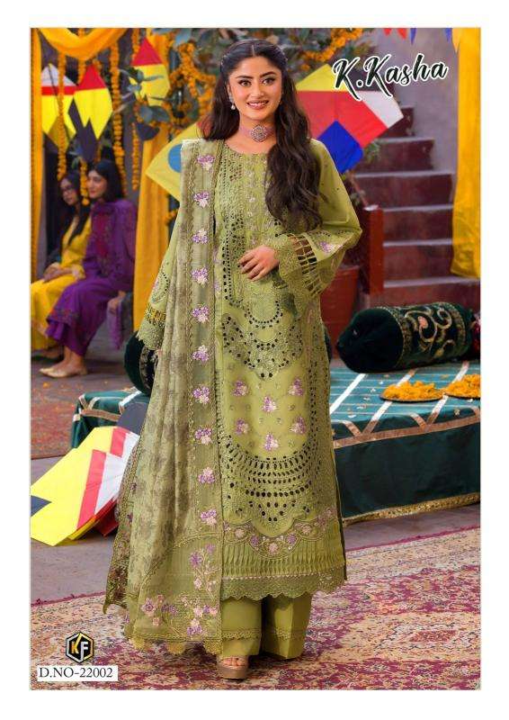 Keval fab k kasha vol-22 wholesale dress material market in pune with price