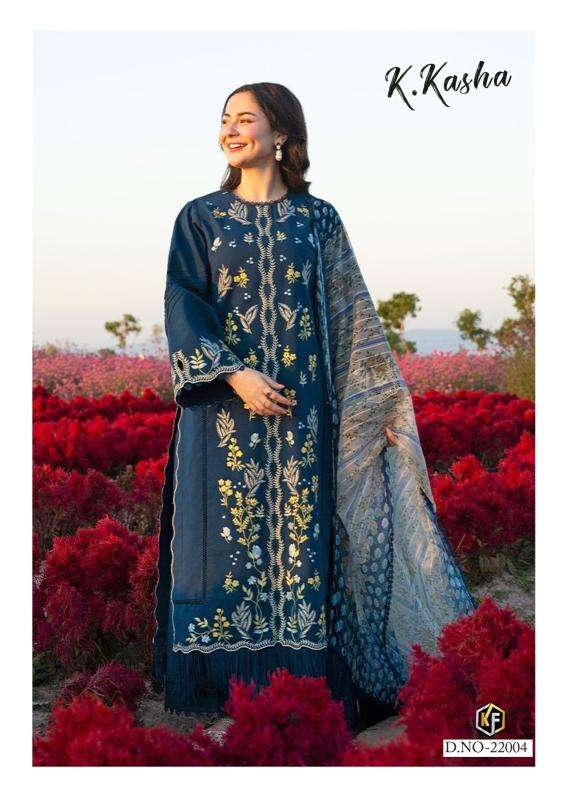 Keval fab k kasha vol-22 wholesale dress material market in pune with price