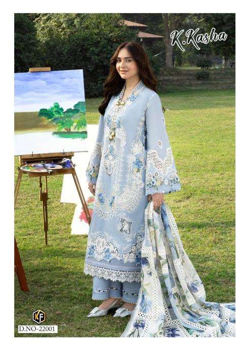 Keval fab k kasha vol-22 wholesale dress material market in pune with price