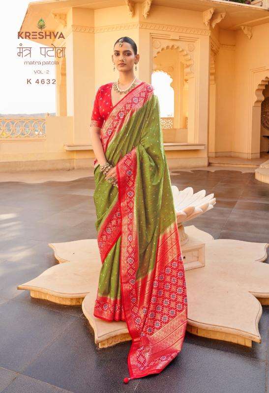 Kreshva mantra patola vol-2 wholesale saree market in kolkata with price