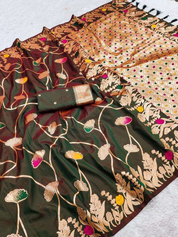 Krishnavi banarasi wholesale saree market in ahmedabad