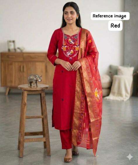 Krunique 3pcs best wholesale kurti market in surat with price