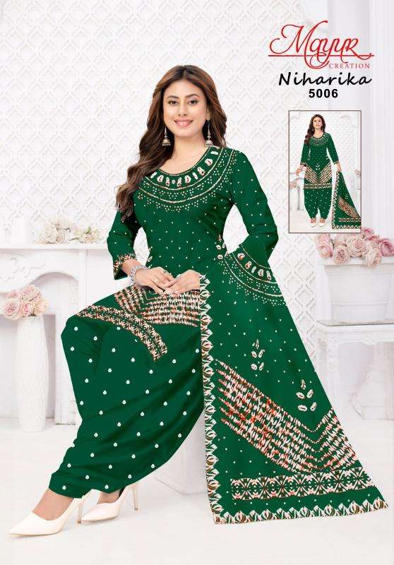 Mayur niharika vol-5 dress material wholesale manufacturer