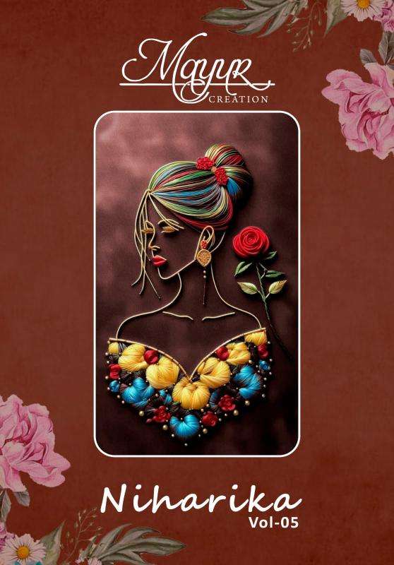 Mayur niharika vol-5 dress material wholesale manufacturer
