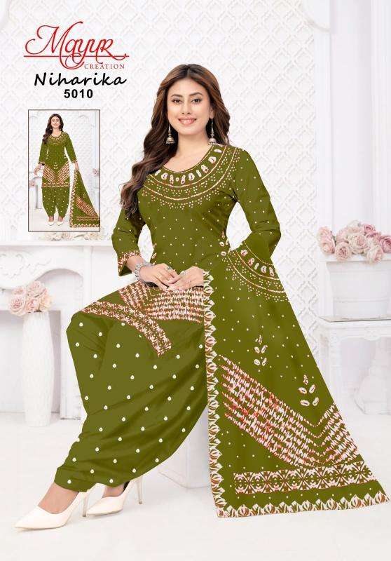 Mayur niharika vol-5 dress material wholesale manufacturer