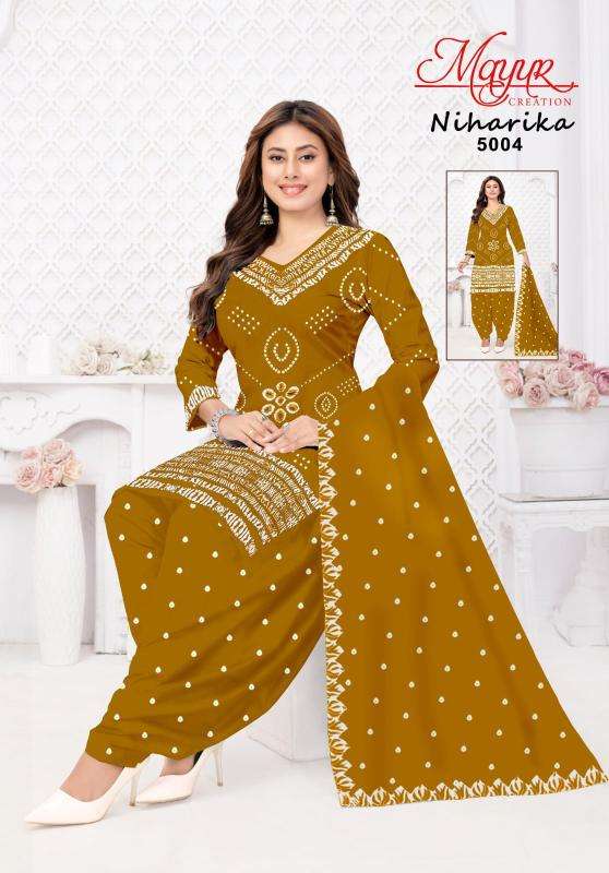 Mayur niharika vol-5 dress material wholesale manufacturer