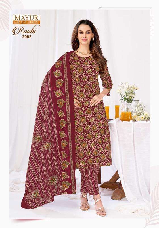Mayur roohi vol-2 wholesale dress material market in pune with price