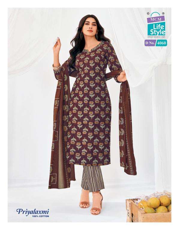 Mcm priyalaxmi vol-40 dress material market in vadodra