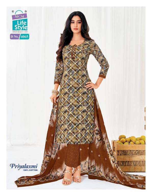 Mcm priyalaxmi vol-40 dress material market in vadodra