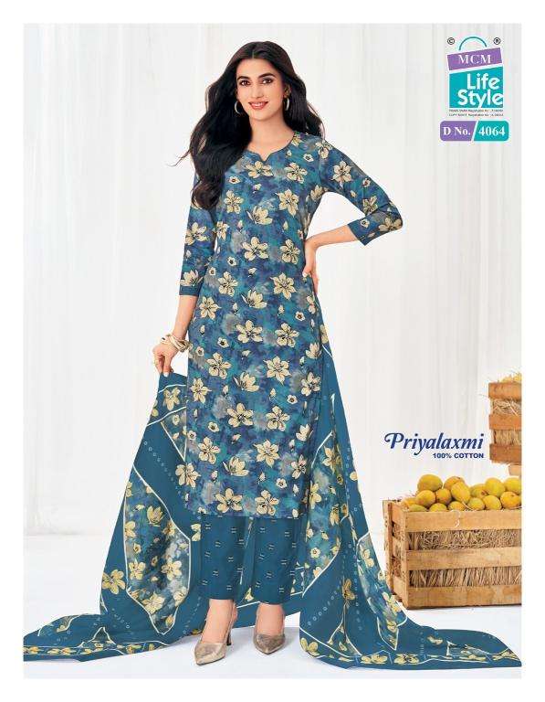Mcm priyalaxmi vol-40 dress material market in vadodra