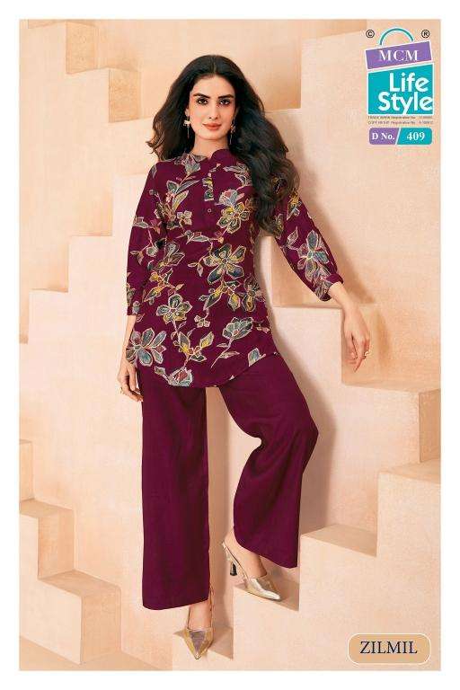 MCM zilmil vol-4 liva fancy coord set wholesale kurti market near me