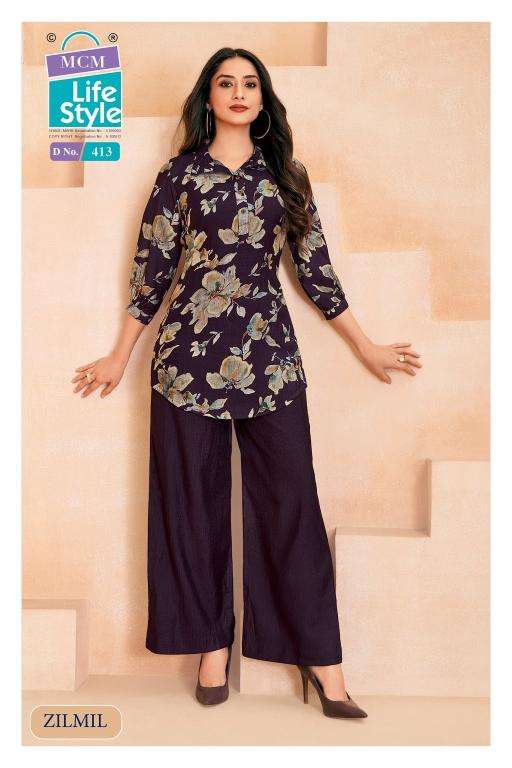 MCM zilmil vol-4 liva fancy coord set wholesale kurti market near me