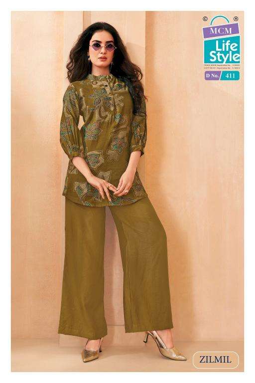 MCM zilmil vol-4 liva fancy coord set wholesale kurti market near me