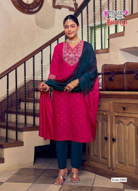 Mystic9 bhavika vol 1 wholesale kurti market in pune near me