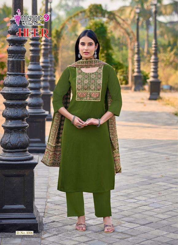 Mystic9 heer vol 1 Kurti wholesale in ahmedabad