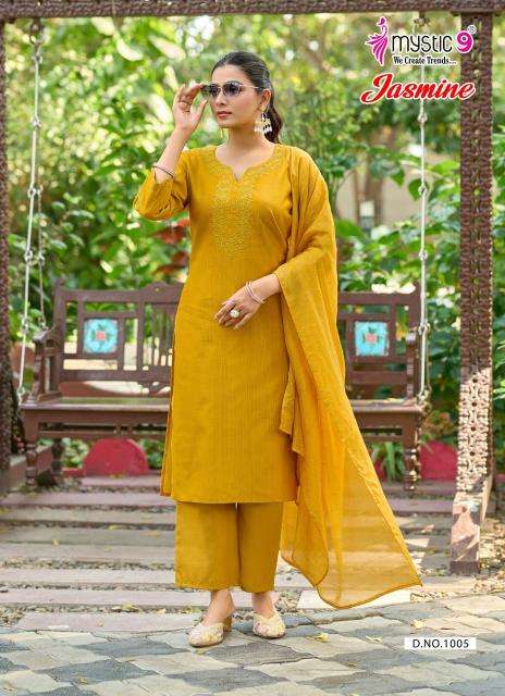 Mystic9 jasmine vol 1 wholesale kurti market in burrabazar kolkata with price