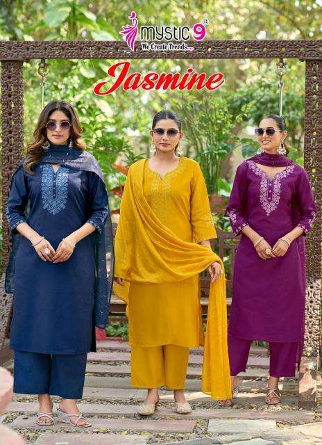 Mystic9 jasmine vol 1 wholesale kurti market in burrabazar kolkata with price