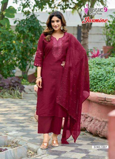 Mystic9 jasmine vol 1 wholesale kurti market in burrabazar kolkata with price