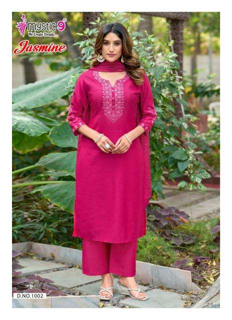 Mystic9 jasmine vol 1 wholesale kurti market in burrabazar kolkata with price