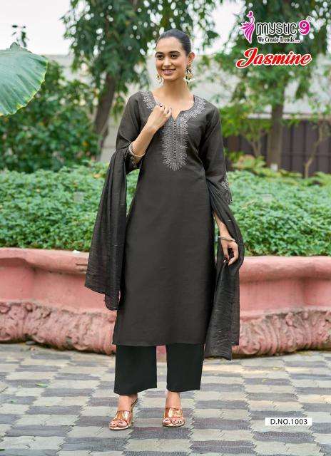 Mystic9 jasmine vol 1 wholesale kurti market in burrabazar kolkata with price