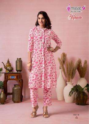 Mystic9 khushi vol 8 coord set wholesale kurtis online india