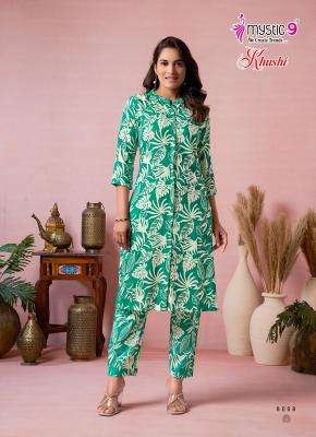 Mystic9 khushi vol 8 coord set wholesale kurtis online india