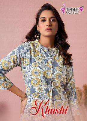 Mystic9 khushi vol 8 coord set wholesale kurtis online india