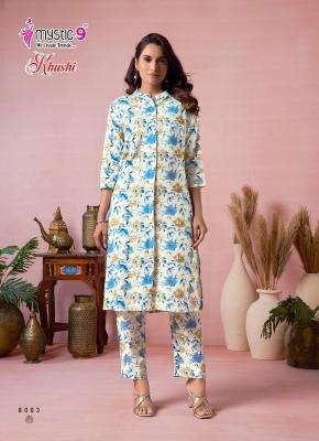 Mystic9 khushi vol 8 coord set wholesale kurtis online india