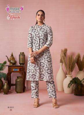 Mystic9 khushi vol 8 coord set wholesale kurtis online india