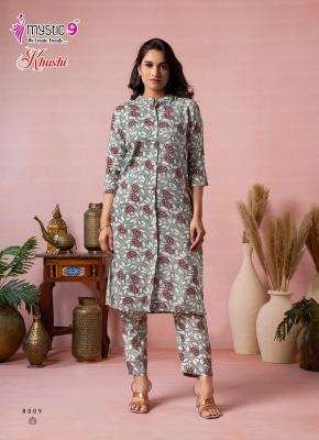 Mystic9 khushi vol 8 coord set wholesale kurtis online india