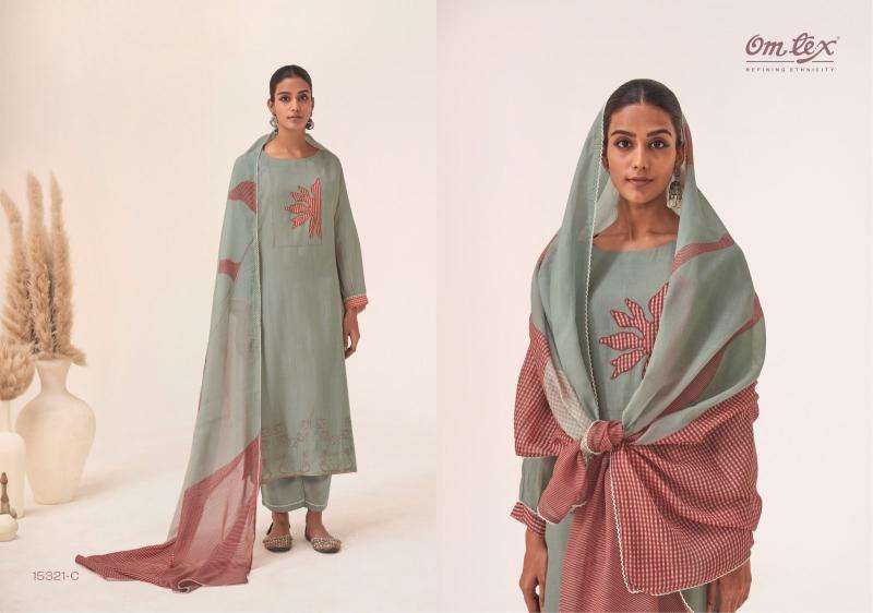Omtex elaya wholesale dress material market in ahmedabad with price for ladies