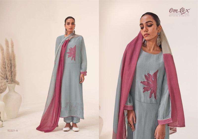 Omtex elaya wholesale dress material market in ahmedabad with price for ladies
