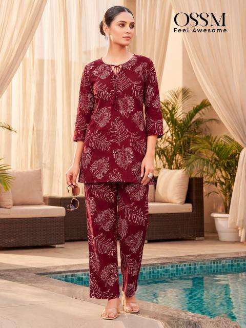 Ossm glamour vol 3 coord set wholesale kurti manufacturers in bangalore