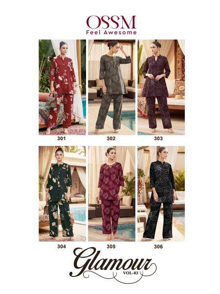 Ossm glamour vol 3 coord set wholesale kurti manufacturers in bangalore