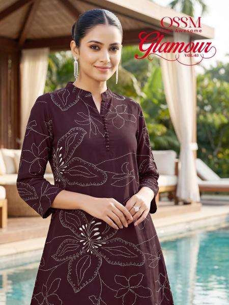 Ossm glamour vol 3 coord set wholesale kurti manufacturers in bangalore