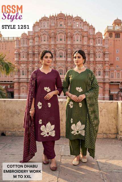 Ossm style 1253 wholesale kurti market in mumbai near me