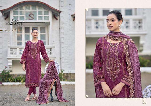 Riaz arts bin saeed nawazish vol 2 wholesale dress material market in mumbai dadar