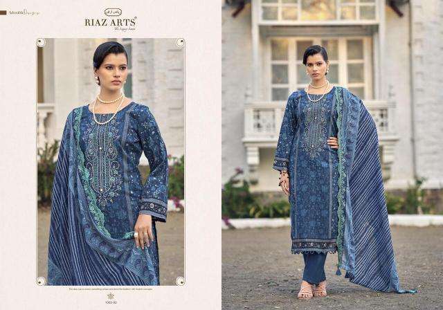 Riaz arts bin saeed nawazish vol 2 wholesale dress material market in mumbai dadar