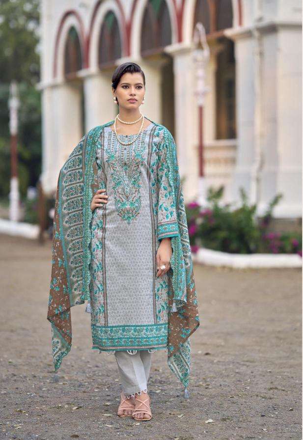 Riaz arts bin saeed nawazish vol 2 wholesale dress material market in mumbai dadar