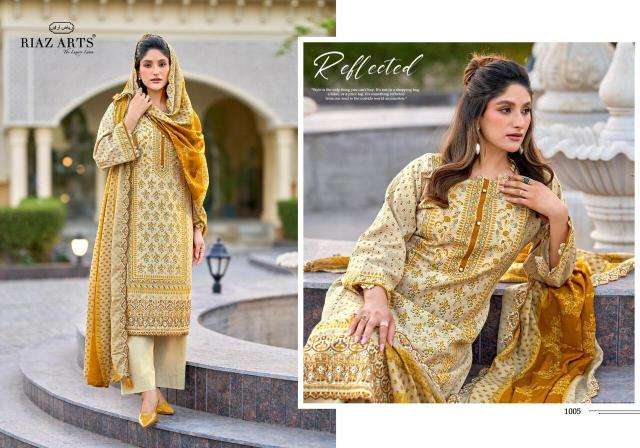Riaz arts bin saeed vol-15 wholesale dress material market in pune with price